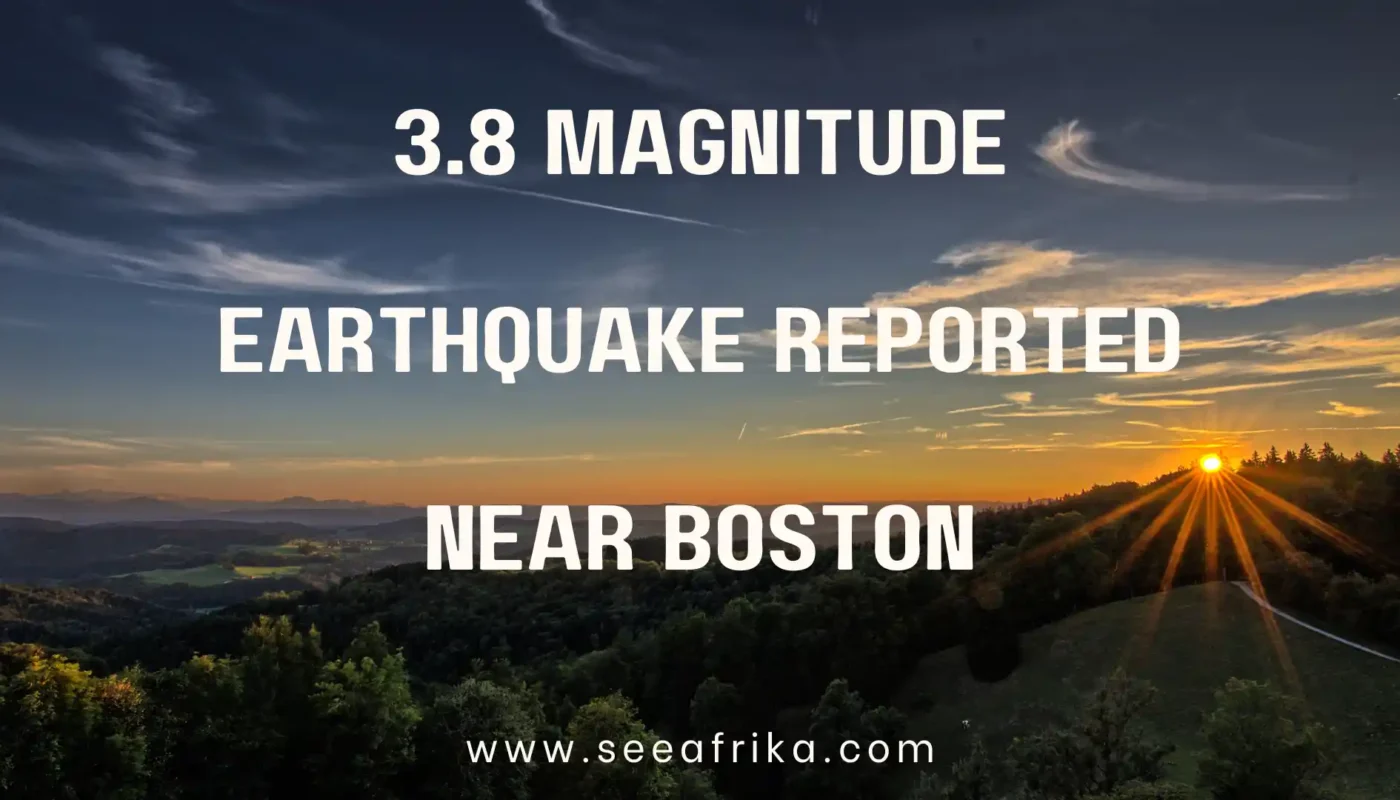 3.8 Magnitude Earthquake Reported Near Boston