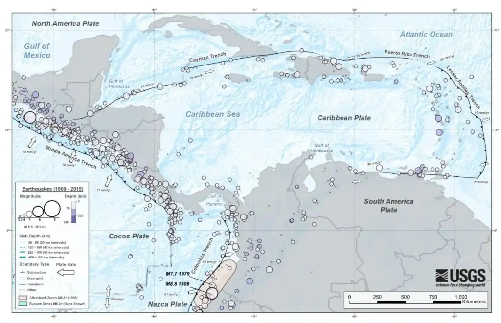 Earthquake in the Western Caribbean!