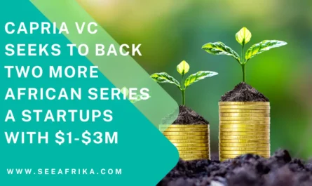 Capria VC seeks to back two more African Series A startups with $1-$3M