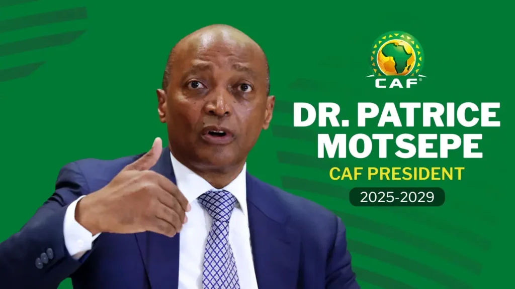 Motsepe reelected as CAF President