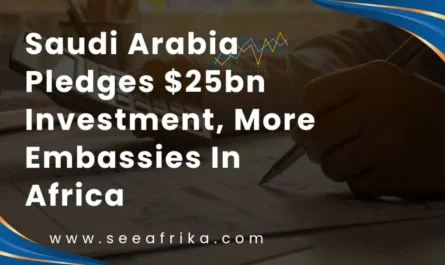 Saudi Arabia pledges $25bn investment, more embassies in Africa